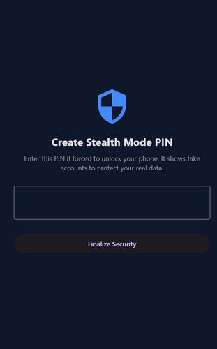 x2y Authenticator Stealth Mode PIN Setup