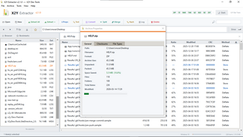 x2y Extractor Extraction Progress